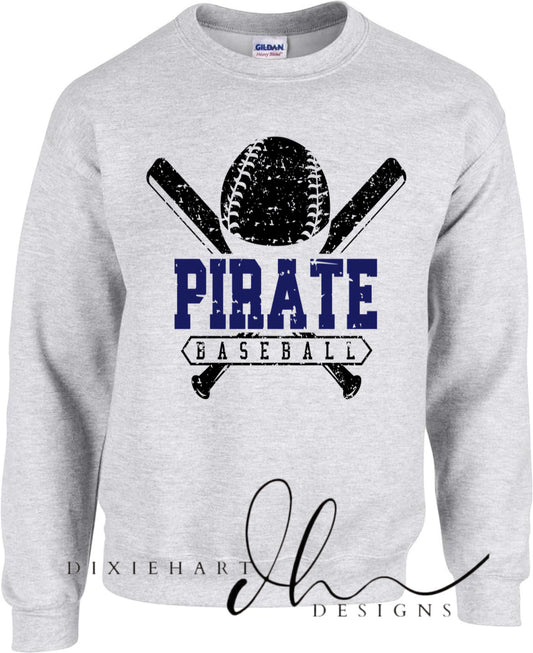 Pirate Baseball Crewneck
