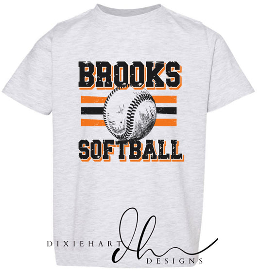 Brooks Softball Tee